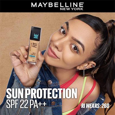 Maybelline New York Fit Me Matte+Poreless 16h Oil Control SPF 22 Foundation 332 30Ml - Foundation