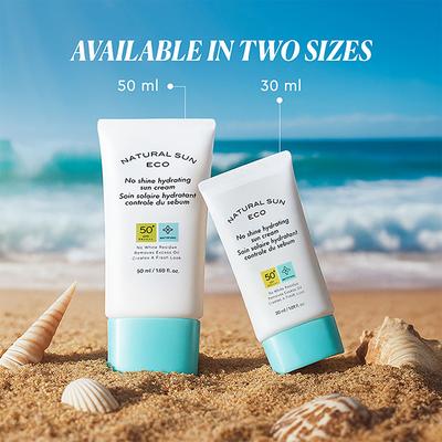The Face Shop Naturalsun Eco No Shine Hydrating SPF 50+ PA+++ Mattifying Sun Cream 50ml - Face Sunscreen