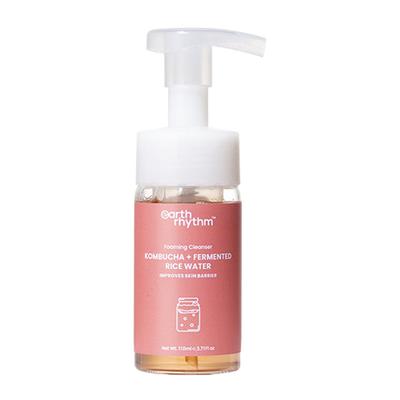 Earth Rhythm Kombucha + Fermented Rice Water Foaming Cleanser 180 gm - Face Washes