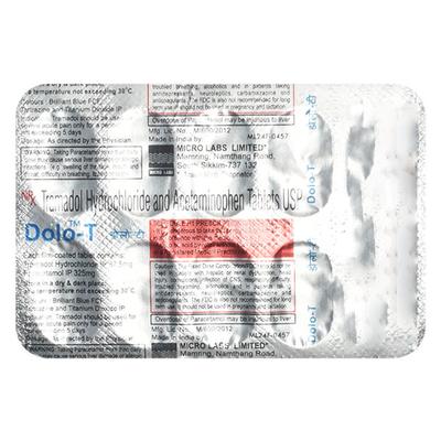 DOLO T Tablet 10's - Pain relief-Ana
