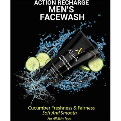 Alainne Action Recharge Men'S Face Wash 100 gm - Face Washes