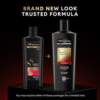 TRESemme Smooth & Shine Shampoo For Silky Smooth Hair 340 ml - Shampoos