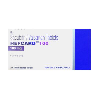 HEFCARD 100 Tablet 14's - Heart Failure-Ang