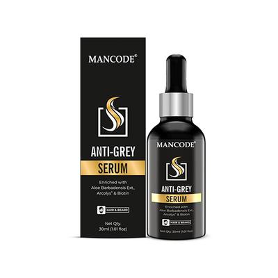 Mancode Anti Grey Hair & Beard Serum 30 ml - Beard Serum