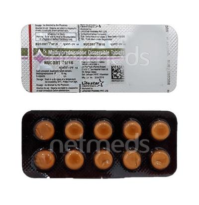Nucort M 16mg Tablet 10'S - Hormonal Therapy-Cor