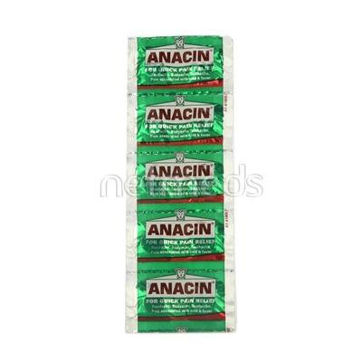 Anacin Tablet 10'S - Pain relief-Nsa