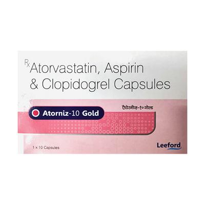 ATORNIZ 10 GOLD Capsule 10's - High Cholesterol-Dys
