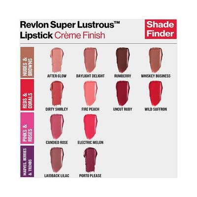 Revlon Super Lustrous Lipstick- Creme-Laidback Lilac 4.2 gm - Lipsticks