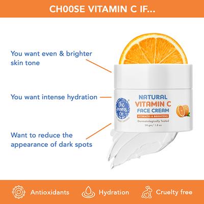 The Moms Co. Natural Vitamin C Face Cream 50 gm - Face Moisturizers