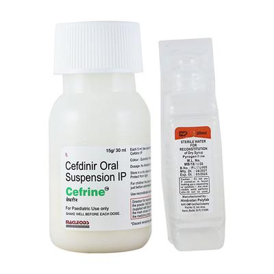 Cefrine 125mg Oral Suspension 30ml - Bacterial Infections-Cep