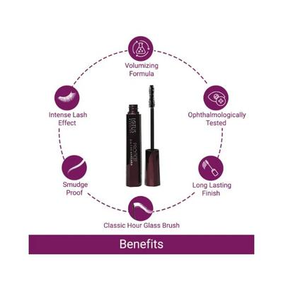 Lotus Make-up Proedit 3 In 1 Hd Mascara 10 gm - Mascaras
