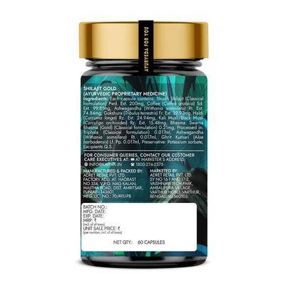 Kapiva Shilajit Gold Capsule 60's - Sexual Healthcare