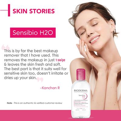 Bioderma Sensibio H2O Micellar Solution 250 ml - Face Wash & Cleansers