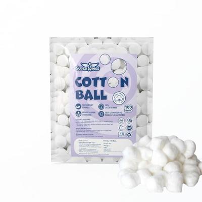 Wellness Super Wings Cotton Balls 100's - Bandages & Dressings
