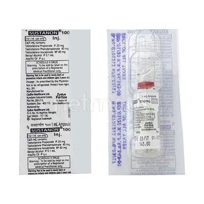 Sustanon 100mg Injection 1ml - Hormonal Therapy-And