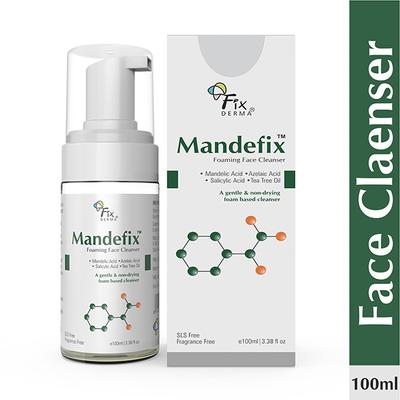 Fixderma Mandefix Foaming Face Cleanser 100ml - Face Wash & Cleansers