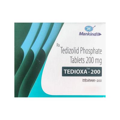 TEDIOXA 200 Tablet 6's - Bacterial Infections-OAB