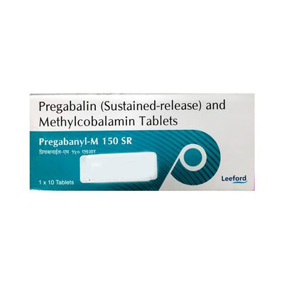 PREGABANYL M 150 SR Tablet 10's - Neuropathic Pain-Dru