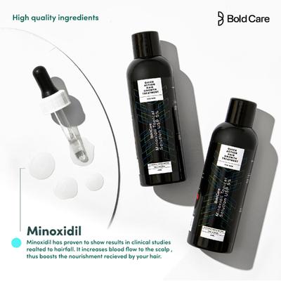 Bold Care Minoxidil Hair Growth Treatment Solution 60 ml - Hair Treatment