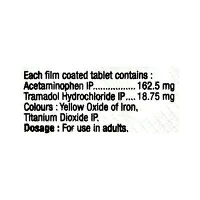 Ultracet Semi Tablet 15'S - Pain relief-Ano