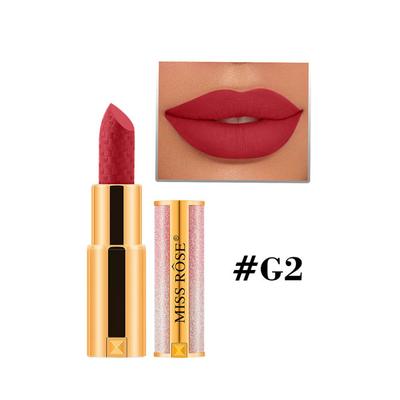 Miss Rose Profestional Sumdge Proof Creamy Matte Lipstick 7301-412G 02 3 gm - Lipsticks