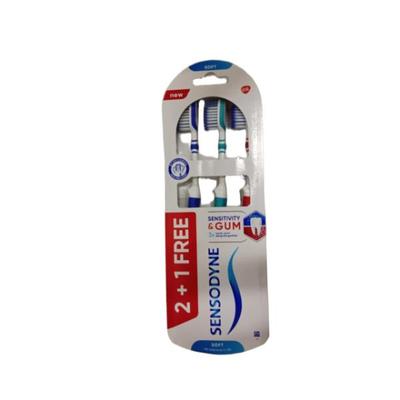 Sensodyne Sensitivity & Gum Soft Toothbrush (Buy 2 Get 1's Free) - Toothbrushes