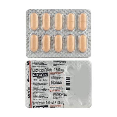 Glevo 500mg Tablet 10'S - Bacterial Infections-Qui