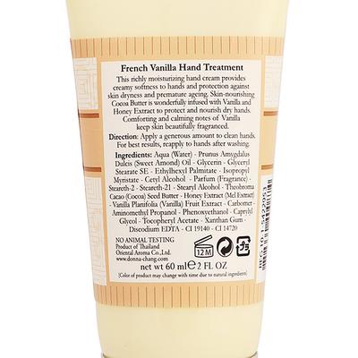 Donna Chang French Vanilla Hand Treatment 60 ml - Hand Creams