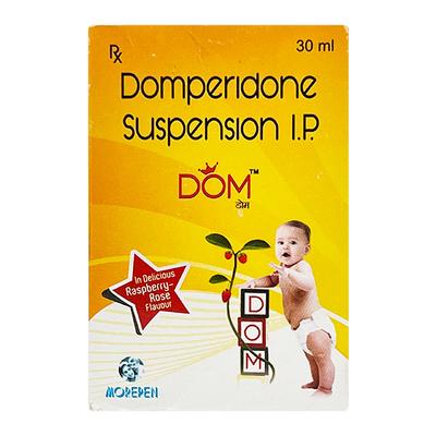 DOM DELICIOUS RASPBERRY ROSE FLAVOUR Suspension 30ml - Ulcer/Reflux/Flatulence-Aaa