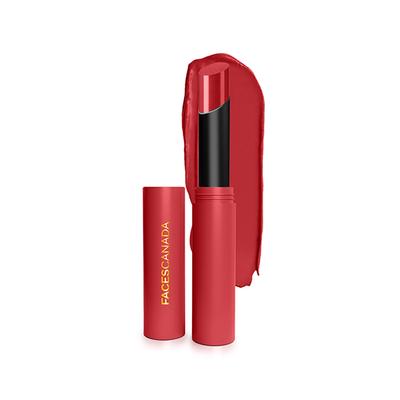 Faces Canada Long Stay 3-In-1 Matte Lipstick - Raging Red 10, 2gm - Lipsticks