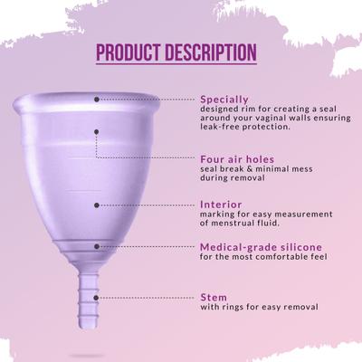 Sirona Reusable Menstrual Cup - (Large) - Menstrual Cups