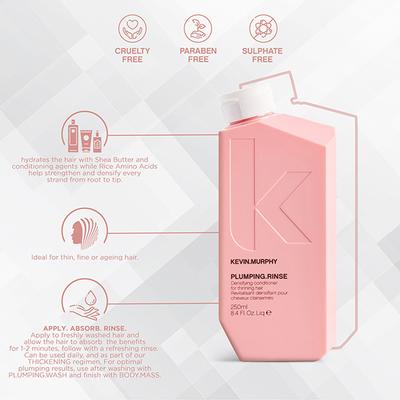 Kevin Murphy Plumping Rinse Densifying Conditioner 250 ml - Conditioners