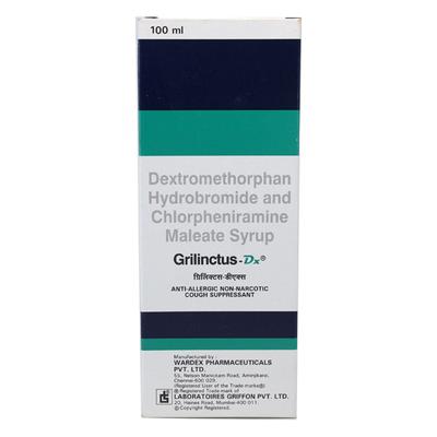 Grilinctus DX Syrup 100ml - Cough And Cold-Cou