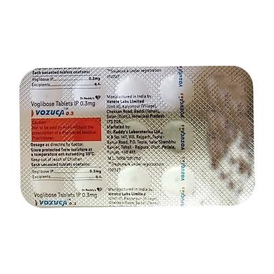 VOZUCA 0.3 Tablet 15's - Diabetes-Ant