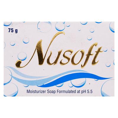 Nusoft Soap 75gm - Dry Skin-Emo