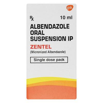 ZENTEL Suspension 10ml - Parasitic Worms-Ant