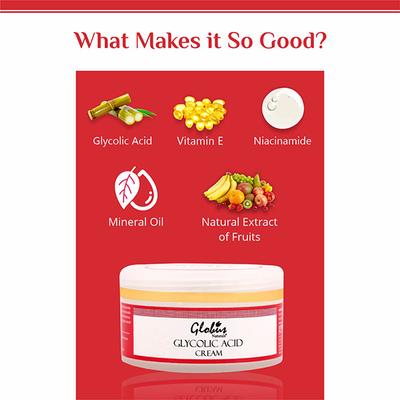 Globus Naturals Pimple Clear Glycolic Acid Face Cream 50 gm - Face Creams