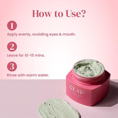 Purifying Matcha Clay Mask 50gm - Face Packs