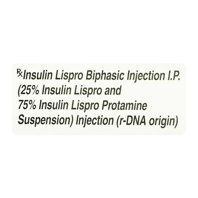 Eglucent Mix 25 100IU Cartridge 3ml - Diabetes-Ins