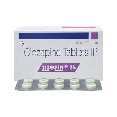 Sizopin 25mg Tablet 10'S - Schizophrenia-Aps