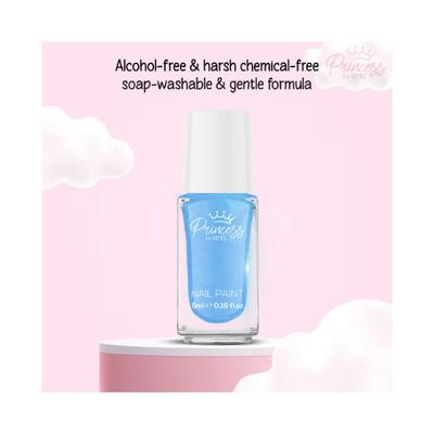 Princess By Renee Bubbles Nail Paint Blu Maze 5 ml - Nail Polish