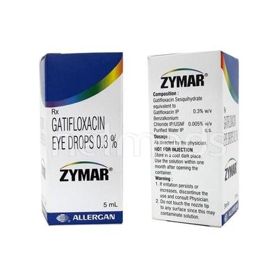 Zymar Eye Drops 5ml - Eye Infections-Eaa