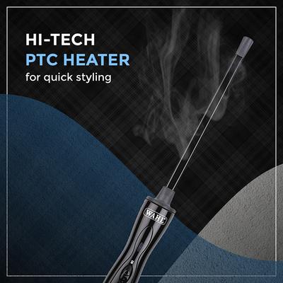 Wahl Hi-Tech PTC Heater Hair Curler - Black - Multi-Stylers