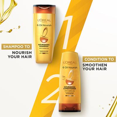 L'Oreal Paris 6 Oil Nourish Shampoo 704 Gm - Shampoos