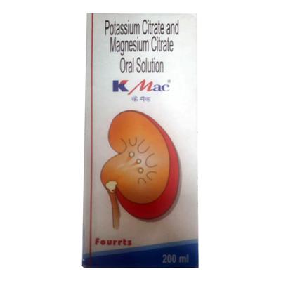 K MAC SUGAR FREE WITH MIXED FRUIT FLAVOUR Oral Solution 200ml - Kidney Disease/Stones-Oth