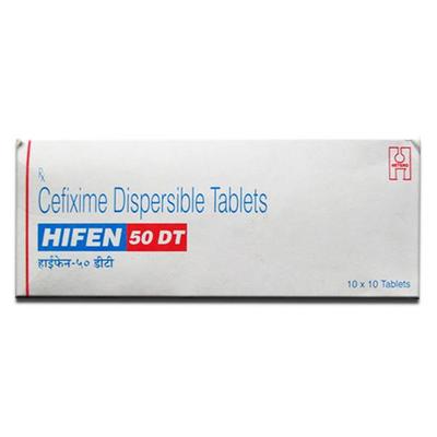 Hifen DT 50mg Tablet 10'S - Bacterial Infections-Cep