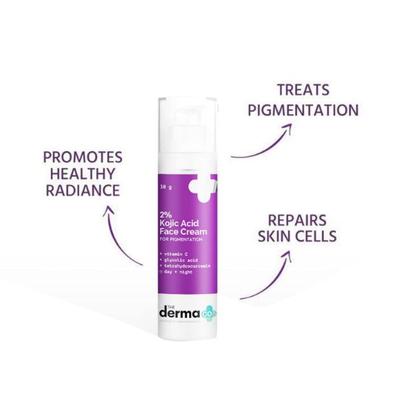 The Derma Co. 2 Percent Kojic Acid Cream Face Cream Vitamin C 30gm - Bb & Cc Creams