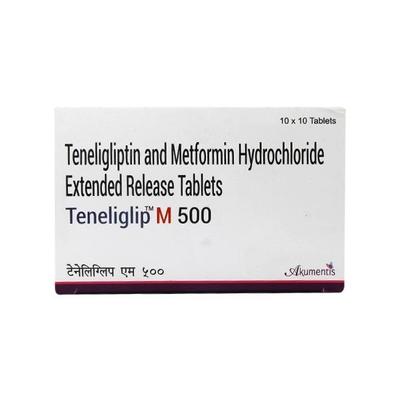 Teneliglip M 20/500mg Tablet 10'S - Diabetes-Ant