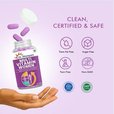 Dr. Morepen Multivitamin Tablet - Women 60's - Women Health