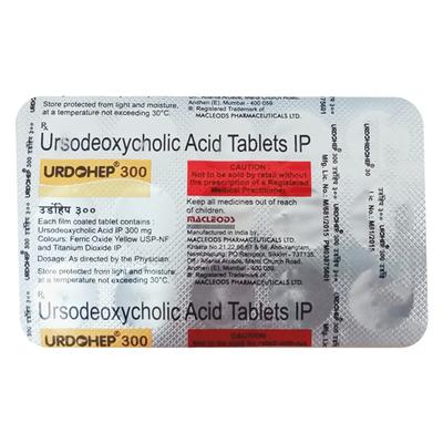 URDOHEP 300 Tablet 15's - Cholelithiasis/Gall Stones